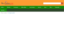 Tablet Screenshot of meresarkar.org